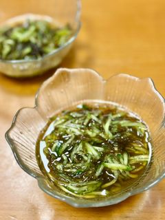 即席♪もずくきゅうり-レシピのメイン写真