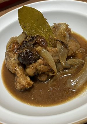 手羽元プルーンコーラ煮込み　フェズチキン-レシピのメイン写真