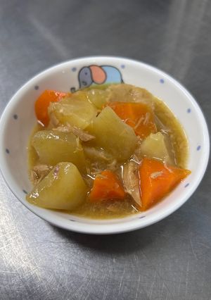 大根の煮物(カレー味)-レシピのメイン写真
