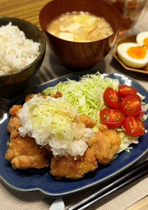 米粉唐揚げおろしポン酢-レシピのメイン写真