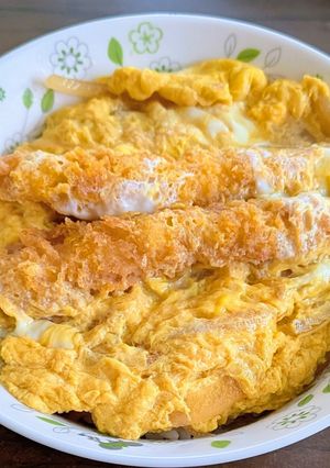 エビフライ丼-レシピのメイン写真