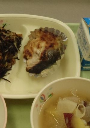 【学校給食】鮭マヨネーズ焼き-レシピのメイン写真