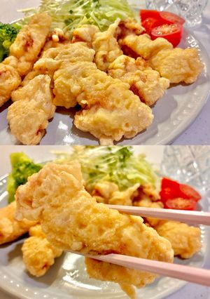 大分名物♡とり天♡(とりの天ぷら♡)-レシピのメイン写真