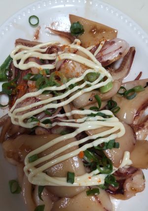 ゲソの甘辛バター焼き♪絶品の1品-レシピのメイン写真