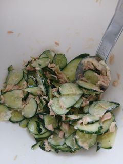 きゅうりとツナマヨサラダ-レシピのメイン写真