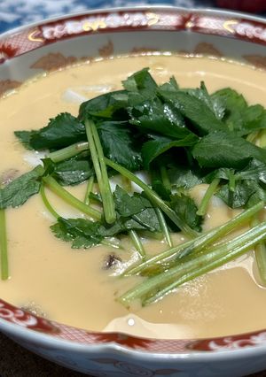 蒸し器を使わない大皿茶碗蒸し-レシピのメイン写真