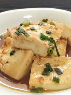 虚無豆腐(簡単副菜・すき焼き風豆腐)-レシピのメイン写真