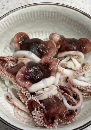 ミミイカの塩茹で-レシピのメイン写真
