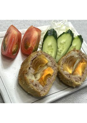 柿とチーズのメンチカツ★動画あり★-レシピのメイン写真