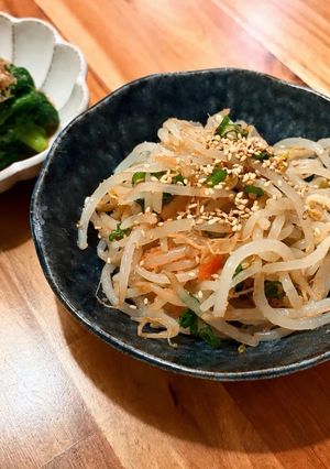 【簡単副菜】もやしと明太子のポン酢和え-レシピのメイン写真