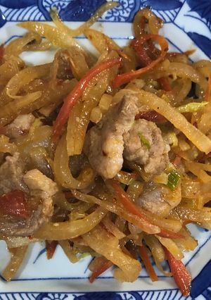 大根と豚の香味炒め-レシピのメイン写真