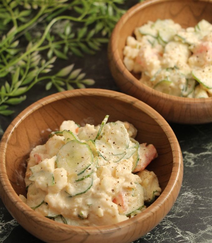 簡単！ポテトサラダの具サラダ by だんどり亭 【クックパッド】 簡単