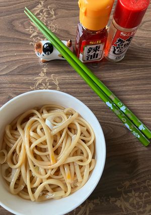 和風汁なし坦々うどん-レシピのメイン写真