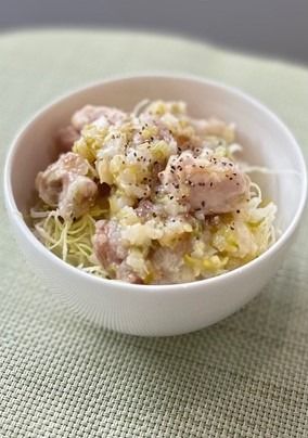 鶏肉のねぎ塩だれ丼-レシピのメイン写真