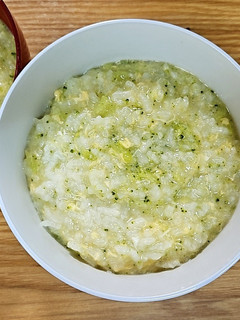 炊飯器で簡単！！ブロッコリーのお粥-レシピのメイン写真