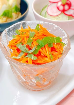 にんじんの めんつゆ生姜和え-レシピのメイン写真