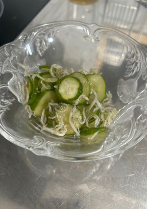 きゅうりとじゃこの酢の物-レシピのメイン写真