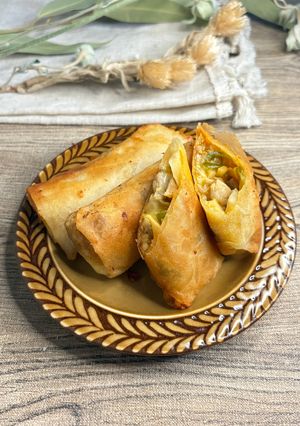筍カレー春巻き-レシピのメイン写真