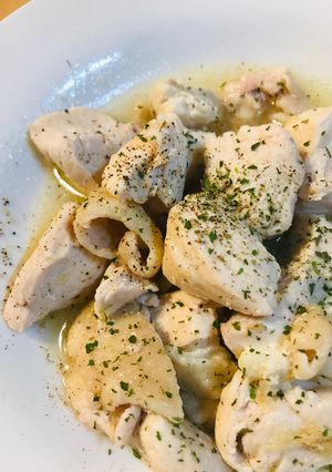常備菜的●シンプルな鶏肉の生姜出汁煮-レシピのメイン写真