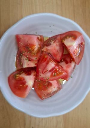 トマトの簡単サラダ-レシピのメイン写真