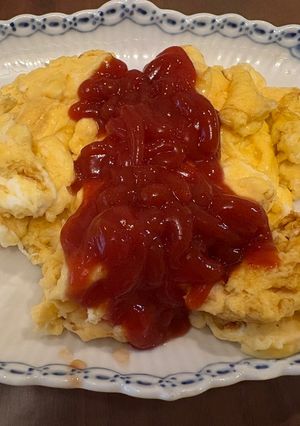 シンプル塩味!おいしいスクランブルエッグ-レシピのメイン写真