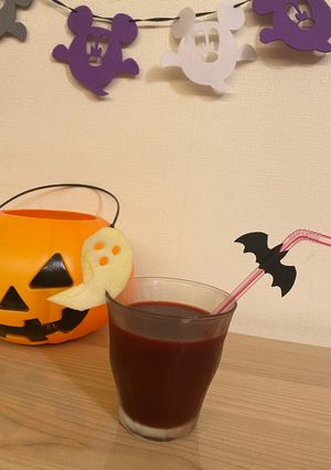 コップに注ぐだけハロウィンドリンク-レシピのメイン写真