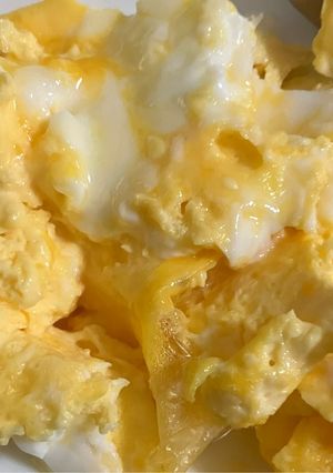 【ホテルの味】ふわとろスクランブルエッグ-レシピのメイン写真