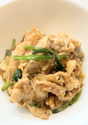 カブと豚肉の卵とじ-レシピのメイン写真