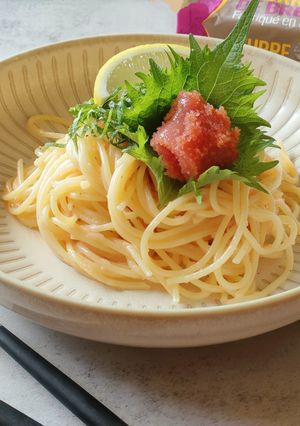 レモンオイル×発酵バターのめんたいパスタ-レシピのメイン写真