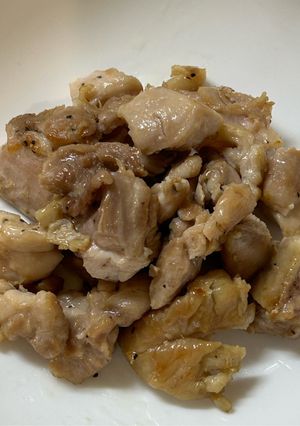 鶏モモ肉の塩コショウ炒め-レシピのメイン写真