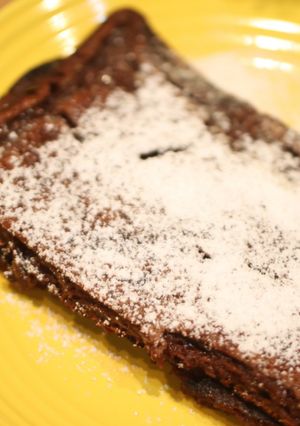 切り餅で♪簡単ココアパンケーキ-レシピのメイン写真