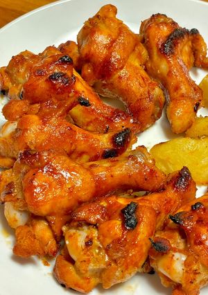 簡単!うまい!手羽元でバーベキューチキン-レシピのメイン写真