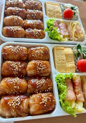 肉巻きおにぎり-レシピのメイン写真