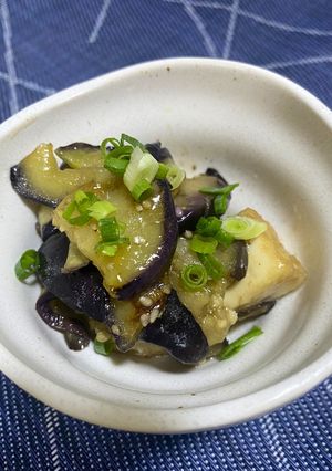 夏の居酒屋「ナス厚揚げのコッテリ焼き」-レシピのメイン写真