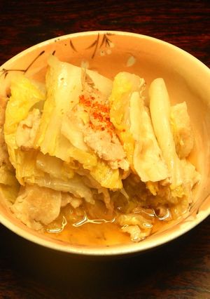 豚肉と白菜の重ね煮ワン鍋簡単あったかーい-レシピのメイン写真