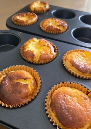 ミニバスクチーズケーキ-レシピのメイン写真