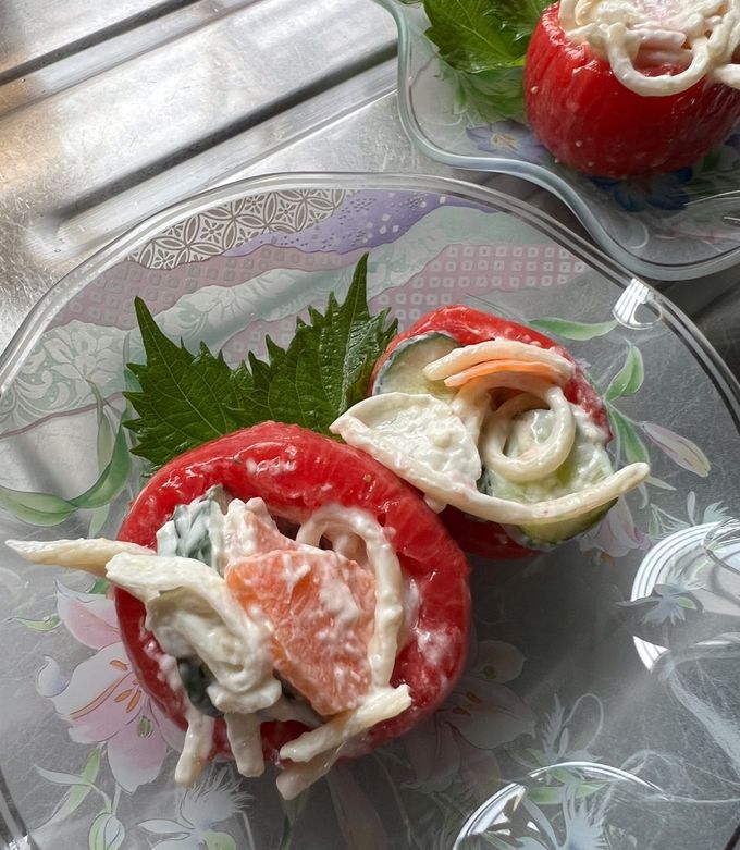 トマトサラダ by クックZNN0MR☆ 【クックパッド】 簡単おいしい