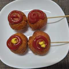 รูปของ ちくわでひょうたん揚げ