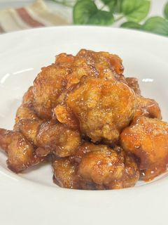 ワンパン🍗鶏もも肉の甘酢炒め(^_-)--レシピのメイン写真