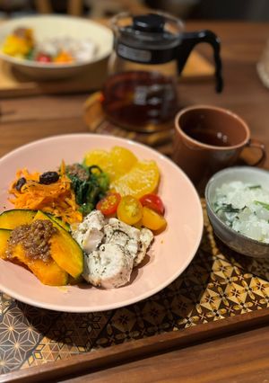 #肥満改善メニュー サラダチキンと温野菜-レシピのメイン写真