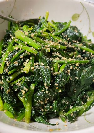 ほうれん草の胡麻和え-レシピのメイン写真