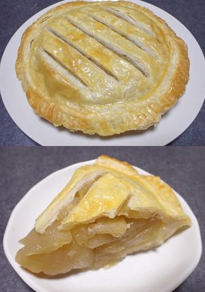 りんごずっしりぎっしりアップルパイ-レシピのメイン写真