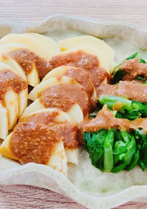 たけのことノビルのぬた-レシピのメイン写真