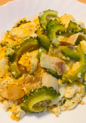 ベーコンの豆腐玉子チャンプルー-レシピのメイン写真