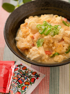 サラダチキン天津豆腐-レシピのメイン写真