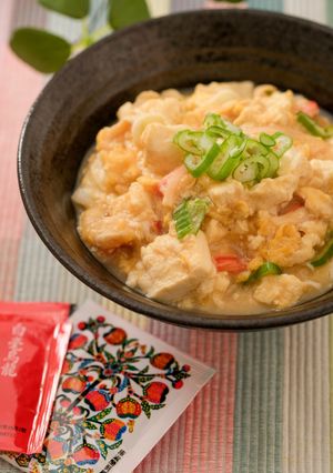 サラダチキン天津豆腐-レシピのメイン写真