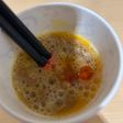 夜勤だからごめん飯:納豆卵ラー油醤油めし
