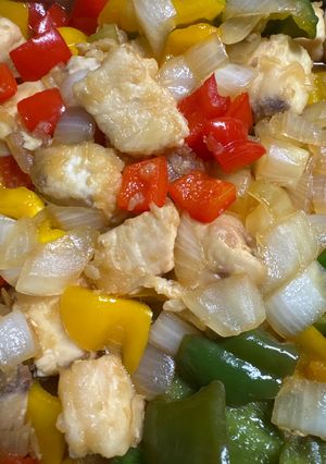 白身魚の甘酢炒め-レシピのメイン写真