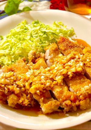 簡単なのに絶品☆揚げない油淋鶏-レシピのメイン写真