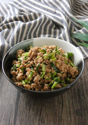 かぶの葉そぼろ-レシピのメイン写真